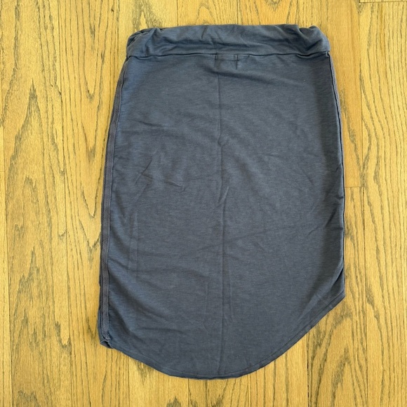 Sundry Women’s Asymmetrical Pull On Casual Blue Cotton Skirt Size 0 - Picture 8 of 10